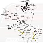 STM OEM Evo 9 Turbo Water Feed Line Kit