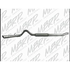 MBRP 4 Inch CAT Back Single Side (Stock Cat) Exit - AL