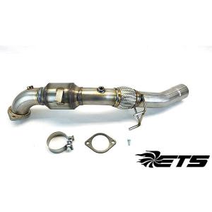 ETS Downpipe with GESI High Flow CAT