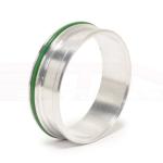 Vibrant HD Aluminum VanJen Clamp Weld Ferrules