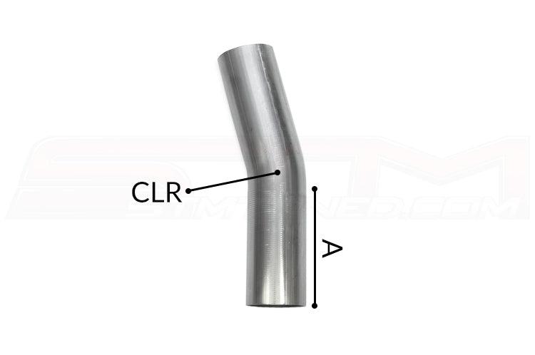 Vibrant Stainless Steel Bend 15°