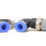 Vibrant One-Touch NPT 90° Elbow Fitting