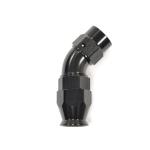 Vibrant Swivel Hose End Fitting for PTFE Hose -AN 45°