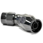 Vibrant Swivel Hose End Fitting for PTFE Hose -AN 45°