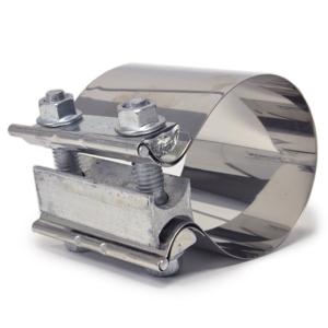 Vibrant Stainless Steel Easy Seal Exhaust Sleeve Clamp