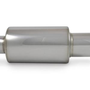 Vibrant Stainless Polished Muffler with Angle Cut Tip (1061)