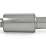 Vibrant Stainless Polished Muffler with Angle Cut Tip (1061)