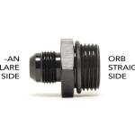 Vibrant Straight Adapter Fittings (-AN Male to ORB Male)