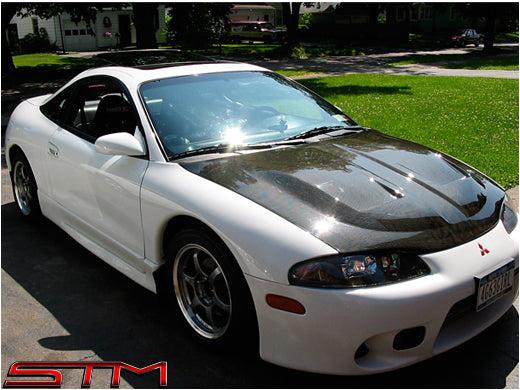 VIS Racing Extreme GT Carbon Fiber Hood for 2G DSM (95MTECL2DGT-010C)