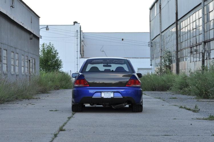 Voltex Carbon Fiber Exhaust Shield for JDM Evo 9 Bumper (VL-ER-2)
