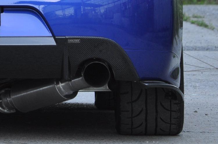 Voltex Carbon Fiber Exhaust Shield for JDM Evo 9 Bumper (VL-ER-2)
