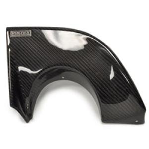 Voltex Carbon Fiber Exhaust Shield for JDM Evo 9 Bumper (VL-ER-2)