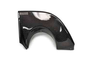 Voltex Carbon Fiber Exhaust Shield for JDM Evo 9 Bumper (VL-ER-2)