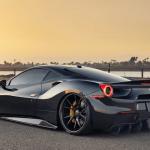 Vorsteiner Ferrari 488 Diavolo Carbon Fiber Rear Diffuser Fins (FRV2055)