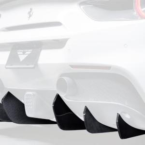 Vorsteiner Ferrari 488 Diavolo Carbon Fiber Rear Diffuser Fins (FRV2055)