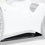 Vorsteiner Ferrari 488 Diavolo Carbon Fiber Side Skirts (FRV2030)