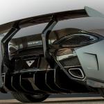 Vorsteiner McLaren 570S Carbon Aero Rear Bumper w/ Rear Diffuser (MVR1140)