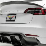 Vorsteiner Tesla Model 3 Volta Aero Carbon Fiber Decklid Spoiler (TEV1060)
