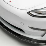 Vorsteiner Tesla Model 3 Volta Aero Carbon Fiber Front Spoiler (TEV1010)