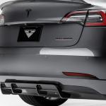 Vorsteiner Tesla Model 3 Volta Aero Carbon Fiber Rear Diffuser (TEV1055)