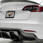 Vorsteiner Tesla Model 3 Volta Track Edition Aero Carbon Fiber Rear Diffuser (TEV1050)