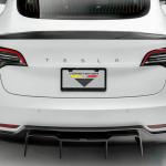 Vorsteiner Tesla Model 3 Volta Track Edition Aero Carbon Fiber Rear Diffuser (TEV1050)