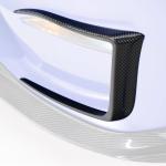 Vorsteiner Tesla Model S Plaid VRS Aero Carbon Fiber Bumper Flares (TEV3025)