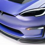 Vorsteiner Tesla Model S Plaid VRS Aero Carbon Fiber Bumper Flares (TEV3025)