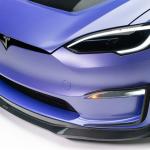 Vorsteiner Tesla Model S Plaid VRS Aero Carbon Fiber Front Spoiler (TEV3020)