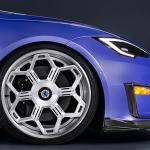 Vorsteiner Tesla Model S Plaid VRS Aero Carbon Fiber Front Spoiler (TEV3020)