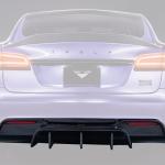 Vorsteiner Tesla Model S Plaid VRS Aero Carbon Fiber Rear Diffuser (TEV3040)