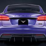 Vorsteiner Tesla Model S Plaid VRS Aero Carbon Fiber Rear Diffuser (TEV3040)