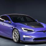 Vorsteiner Tesla Model S Plaid VRS Aero Carbon Fiber Side Skirts (TEV3030)