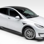 Vorsteiner Tesla Model Y Aero Carbon Fiber Front Spoiler (TEV2020)