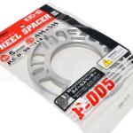 Project Kics Universal Wheel Spacers 5mm (W005UP)