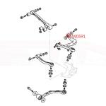 Whiteline Rear Control Arm Front Upper Inner Bushings for Evo 4-9 (W0591)