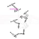 Whiteline Rear Control Arm Shock Absorber Bushings (OEM Style) for Evo 4-9 (W32958)