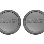 Volk Rays Matte Black ZE40/TE37 Center Caps (Set of 2)