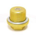 Project Kics Magnetic Oil Drain Plug Yellow M20 x 1.5 (WMAG3)