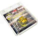 Project Kics Magnetic Oil Drain Plug Yellow M20 x 1.5 (WMAG3)