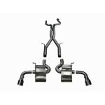 Corsa Performance Dual Rear Exit Catback with Twin 4.0 Inch Tips - Xtreme Sound Level