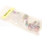 Zaklee Titanium Cam Gear Cover Bolt Kit for Evo 4-9