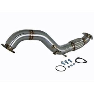 aFe POWER Twisted Steel 3 Inch Rear Down-Pipe - Mid-Pipe